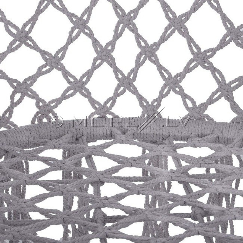 Подвесные плетеные качели Макраме, 60х80х44, круглые