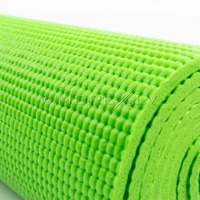 Yoga pilates exercise sport mat 173х61х0.5 сm green