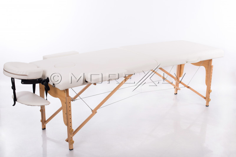 Portable Massage Table White 185x60 cm