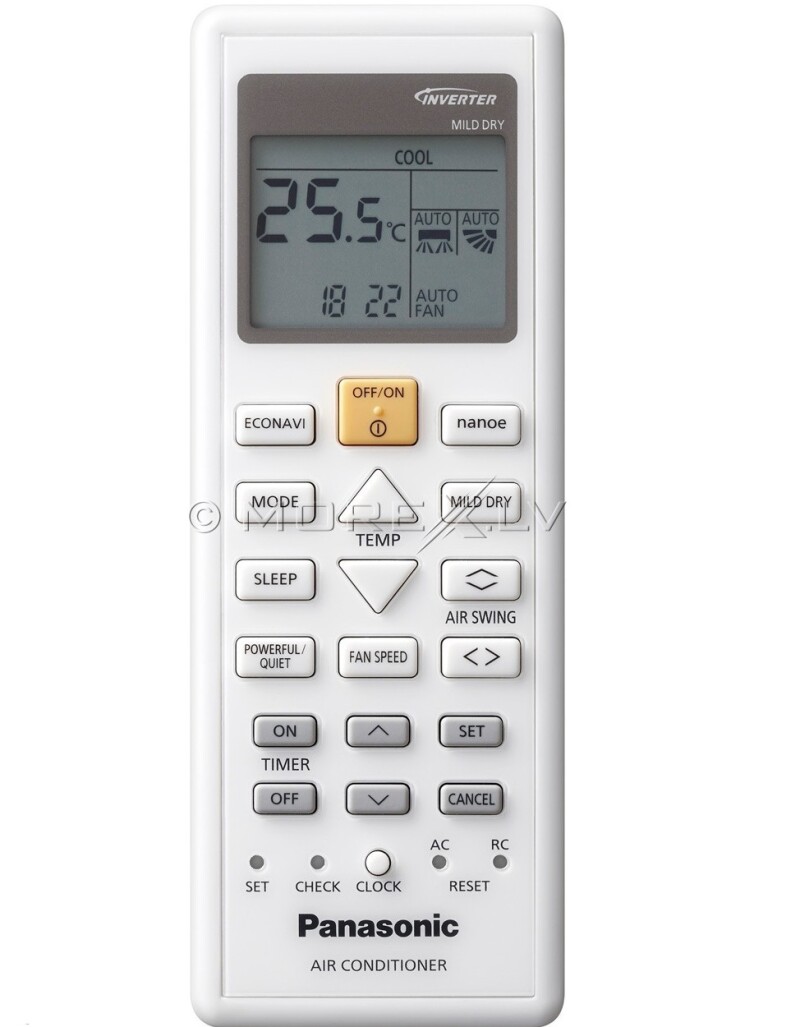 Gaisa kondicionieris (siltumsūknis) Panasonic NZ35 Etherea Nordic