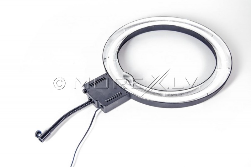Ringflash makijāžas foto lampa Ring ar statīvu 65 W (foto_03745)