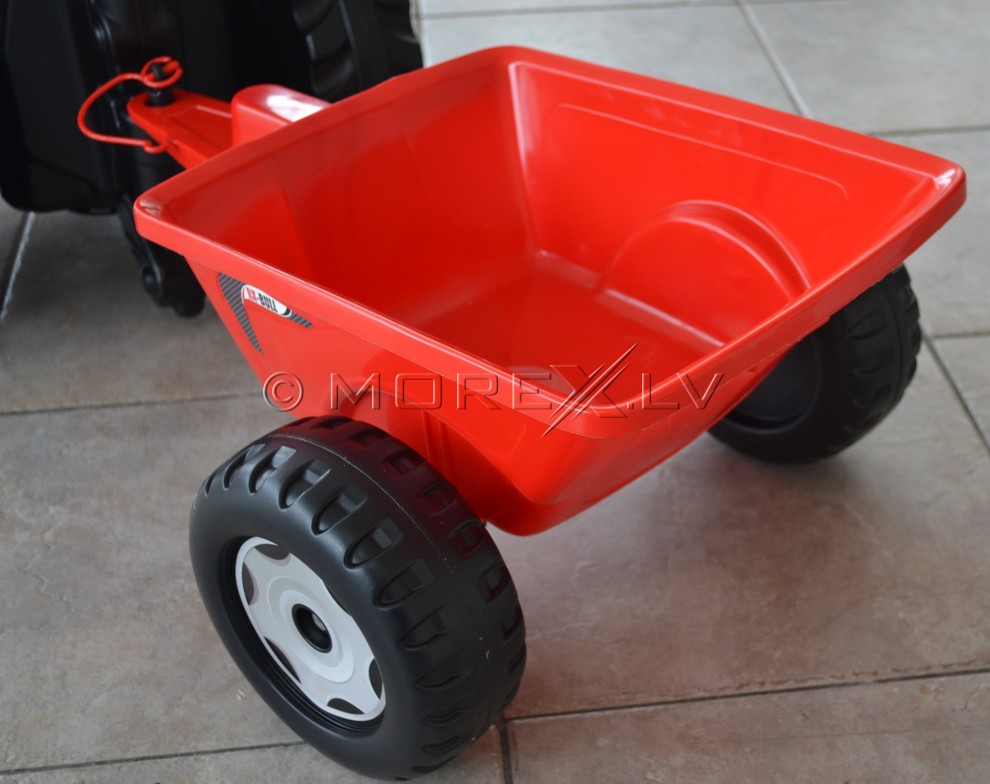 Childrens Tractor with trailer - Smoby Red (toy)