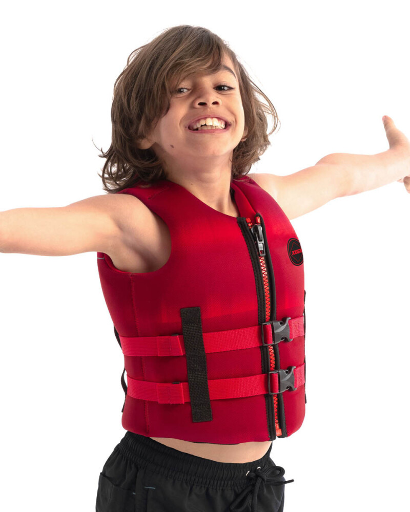 Водный защитный жилет для детей Jobe Neoprene Life Vest, красный