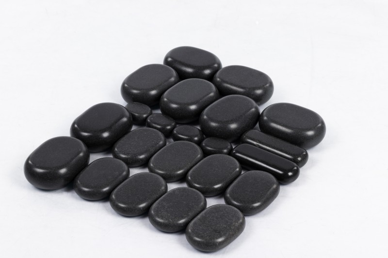 Hot Stone Therapy – Professional Set of 22 Stones.