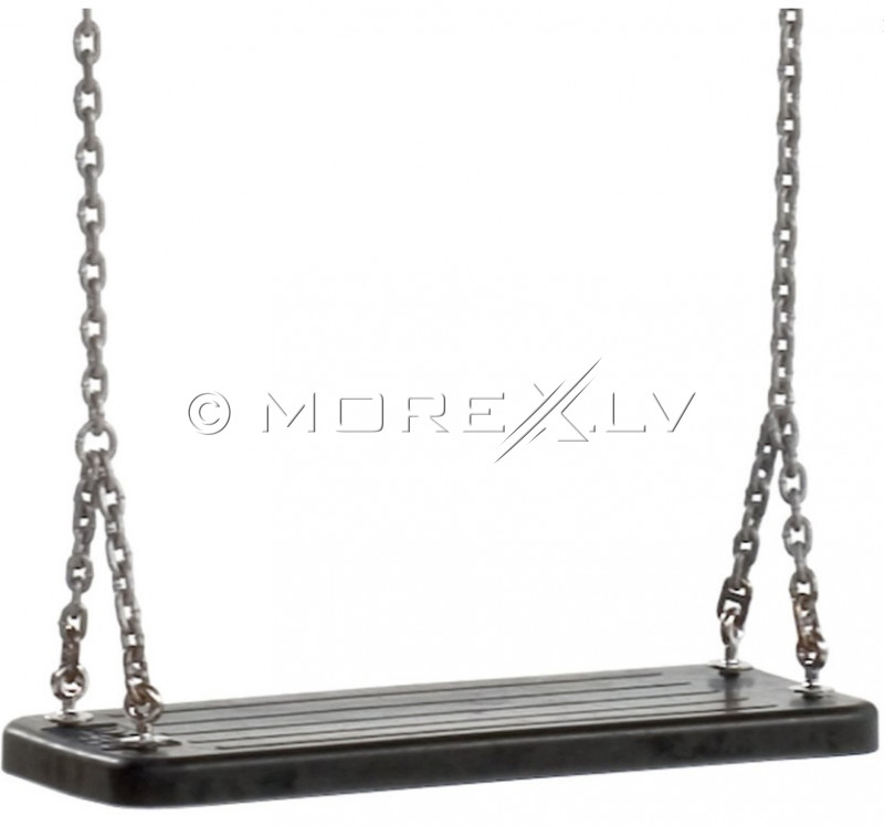 Rubber seat swing with chains КВТ Traditional 45x18cm