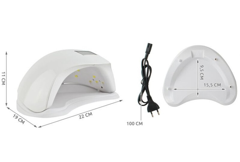 48W UV/LED lamp laki jaoks (00006462)