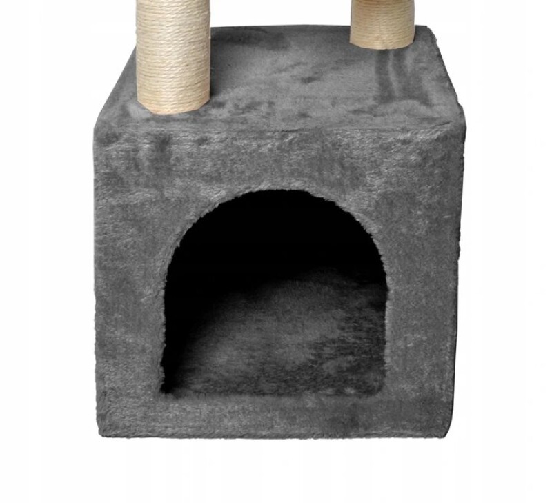 Cat House 90 cm, Grey