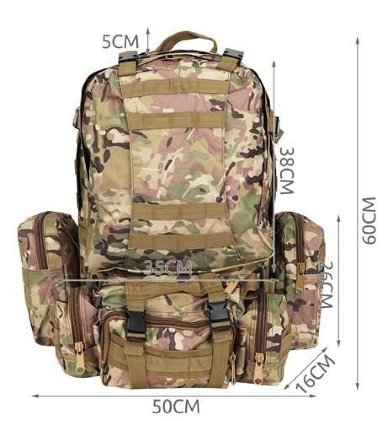 Military backpack 45L