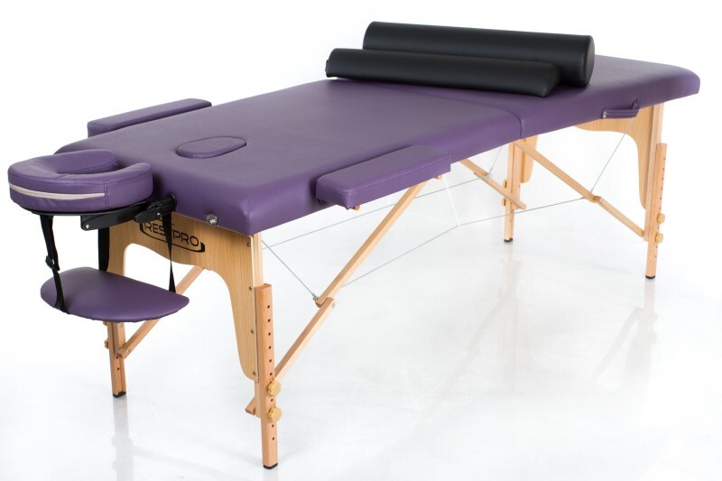 Masāžas galds + masāžas ruļļi RESTPRO® Classic-2 Purple