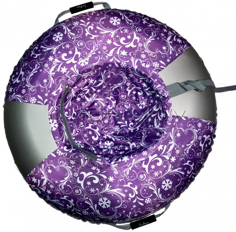 Inflatable Sled "Snow Tube" (00929-95-Purple-Gray)