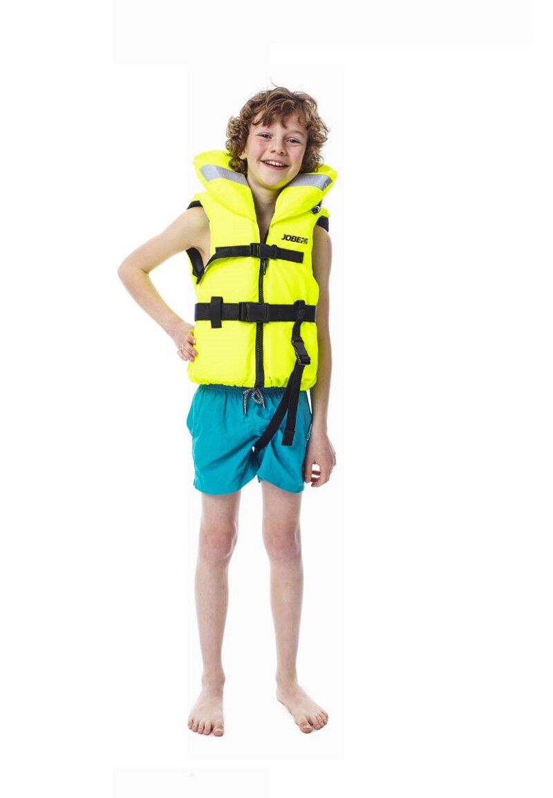 Ūdenssporta veste-peldveste bērniem Jobe Comfort Boating Life, dzeltena