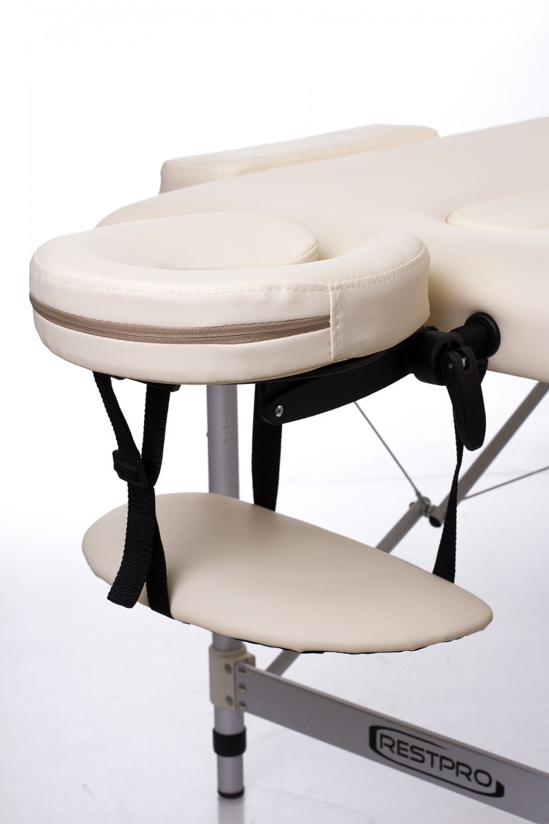 RESTPRO® ALU 3 CREAM Portable Massage Table