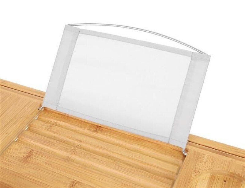 Bamboo bath shelf - overlay for the bathtub