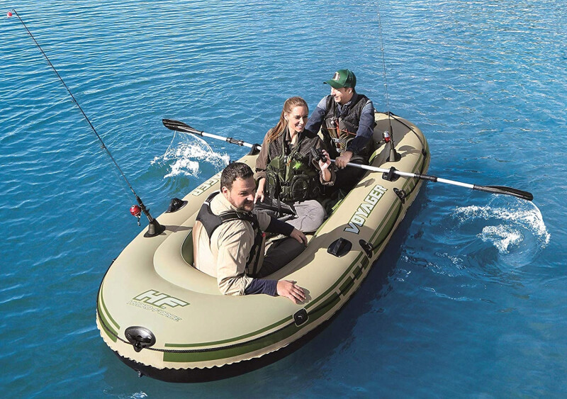 Inflatable rubber boat Bestway Voyager 500 (348х142x46cm) 65001