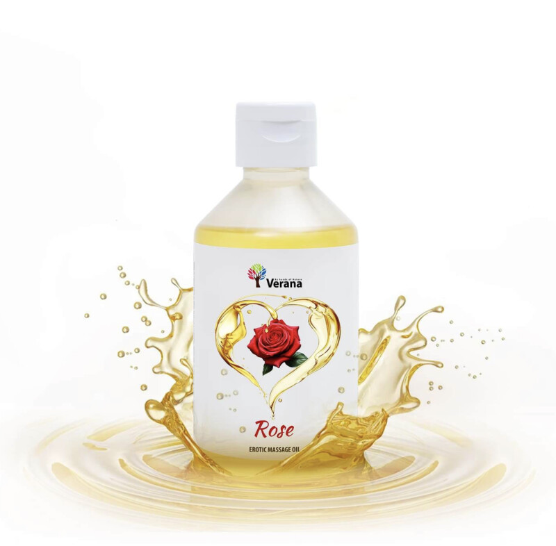 Erotiskā masāžas eļļa Verana, Roze 250 ml
