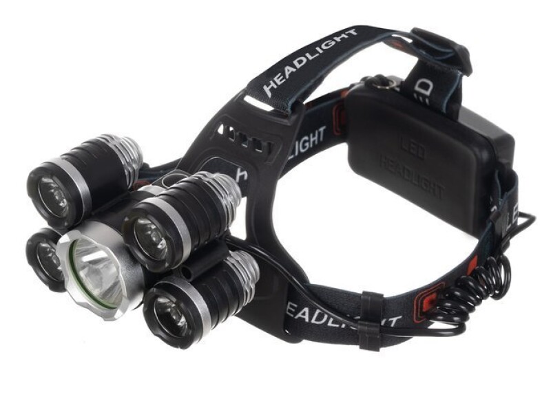 LED headlamp, 4 modes