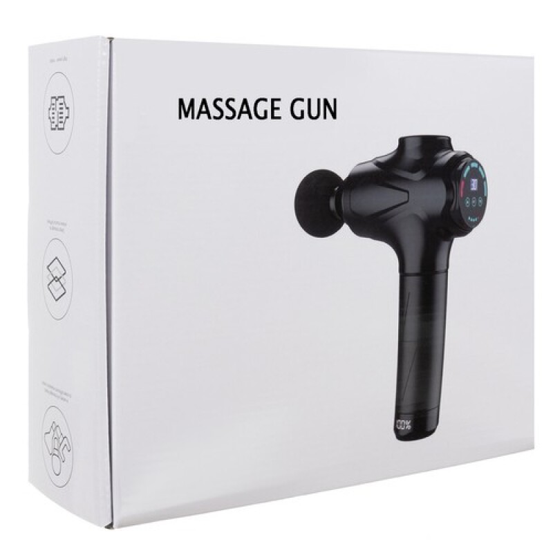 Muscle massage gun Malatec with 10 head attachments