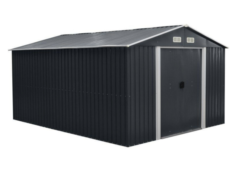Metal Garden Storage Shed, 389x260x212 cm