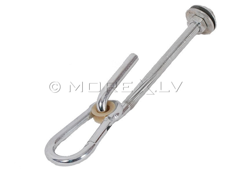 Through-open carabiner for swing mounting Just Fun, M12, 140 mm