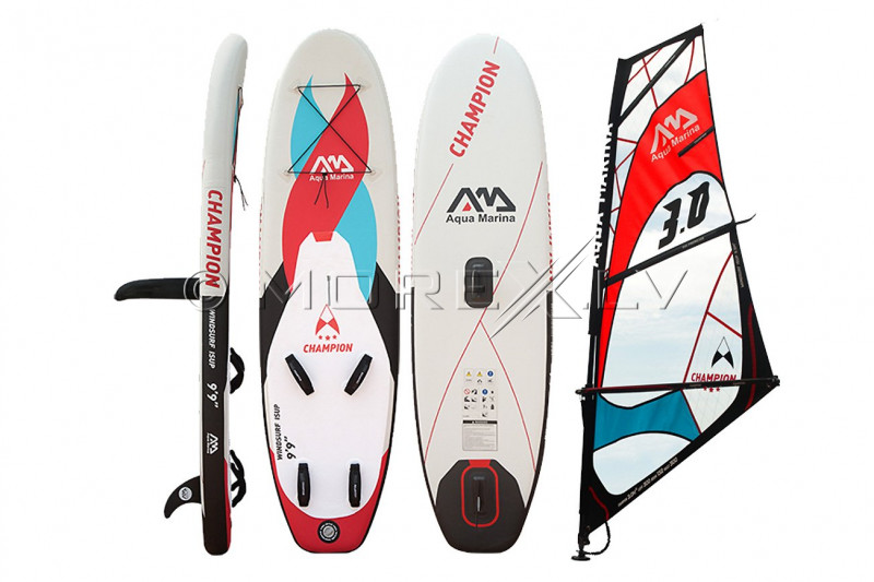 SUP доска Aqua Marina CHAMPION 9’‎9" с парусами, 300x75x15 см