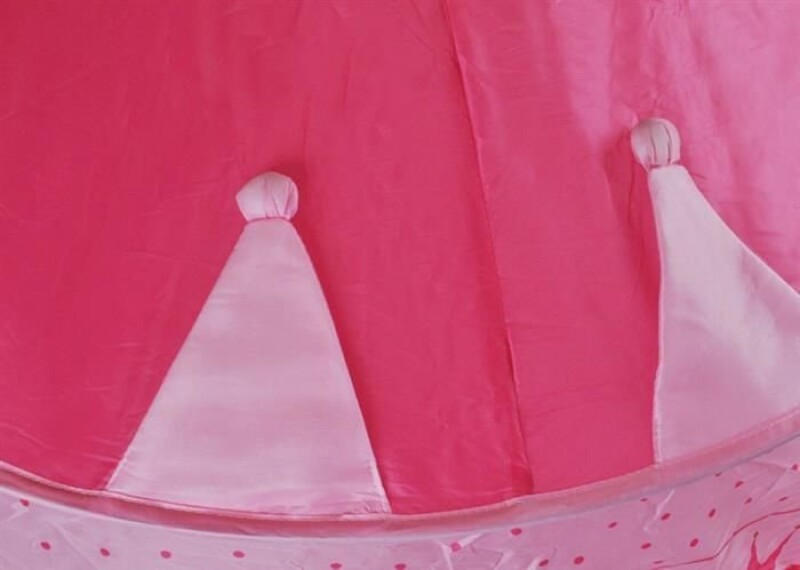 Tent for children – castle / palace, pink 105x105x135 cm