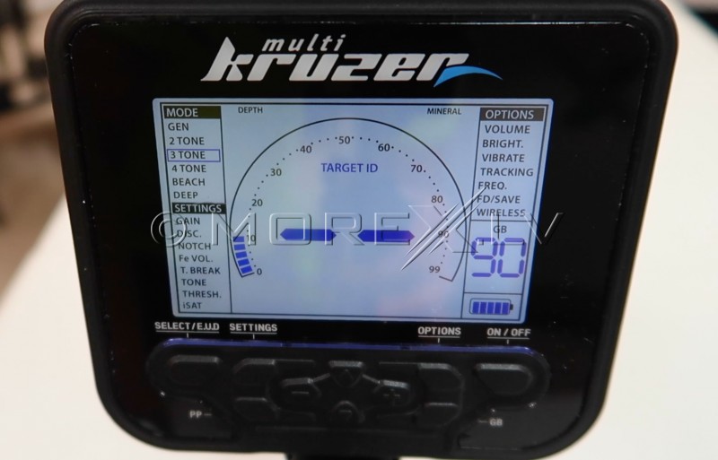 Metāla detektors Makro Multi Kruzer - 5kHz, 14kHz, 19kHz