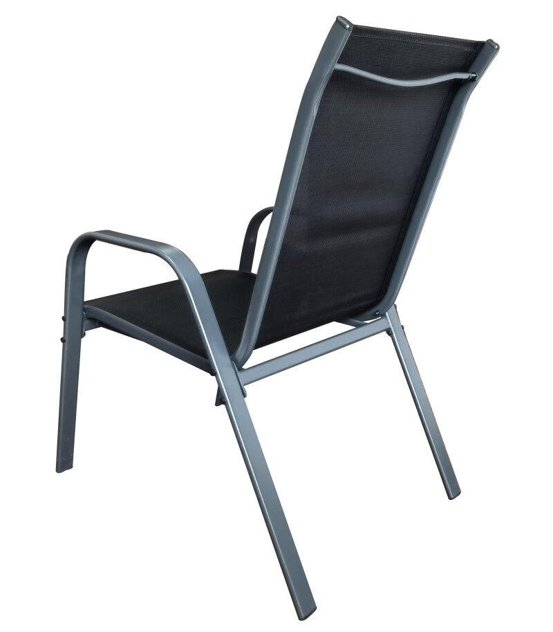 Dārza terases krēsls, antracīts