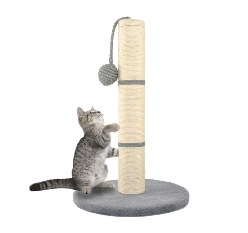 Cat House 45 cm, grey