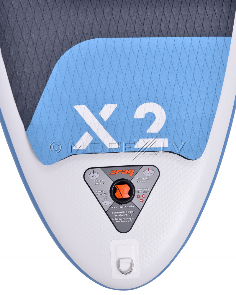 SUP dēlis Zray X-Rider Deluxe X2, 330x81x15 cm