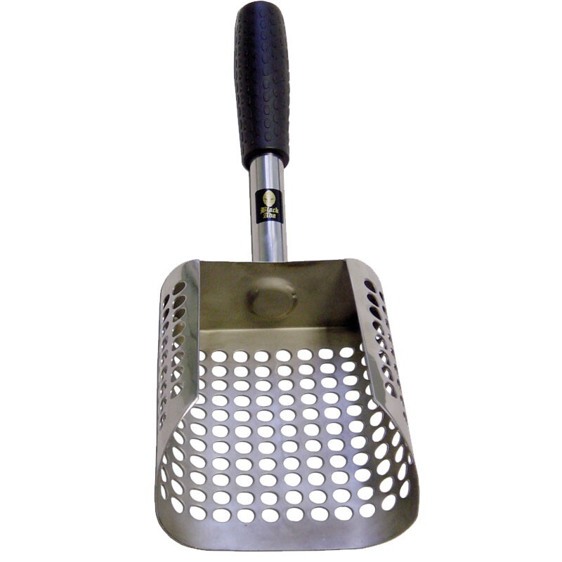 Shovel Black Ada Sandscoop (Stainless Steel)