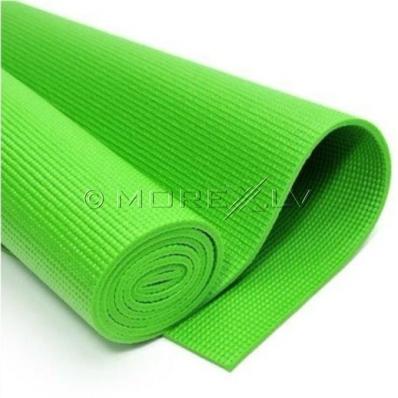 Yoga pilates exercise sport mat 173х61х0.5 сm green