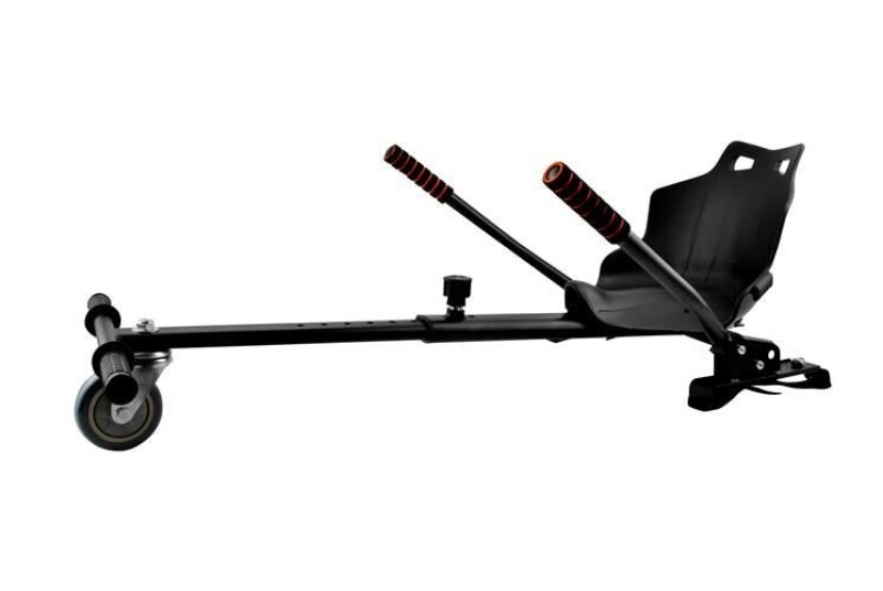 Overlay - go-kart for a two-wheeled board with regulation