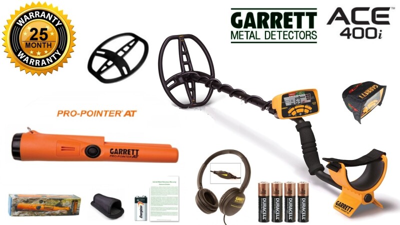 Metal Detector Garrett ACE 400i + Pro-Pointer AT Garrett