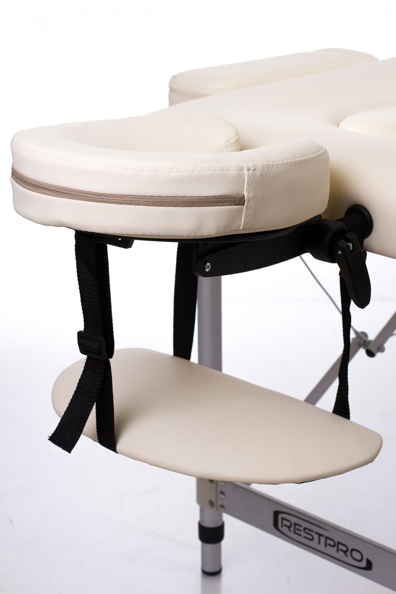 Складной массажный стол (кушетка) RESTPRO® ALU 2 (S) Cream