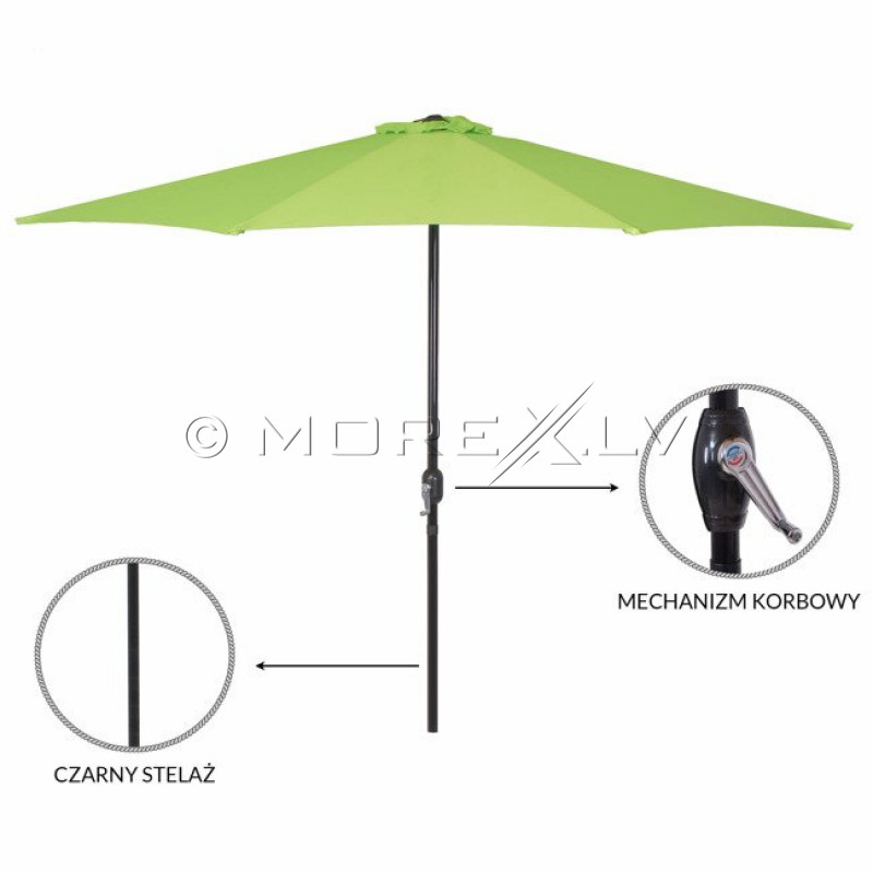 Sun protection umbrella 3 m