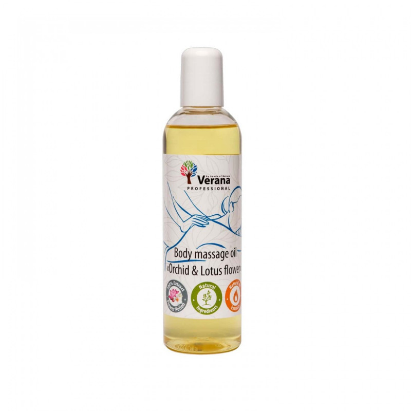 Body massage oil Verana Professional, Orchid&Lotus flower 250ml