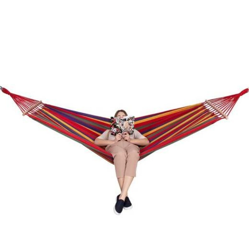 Hammock-garden swing 200x150 cm, multicolored