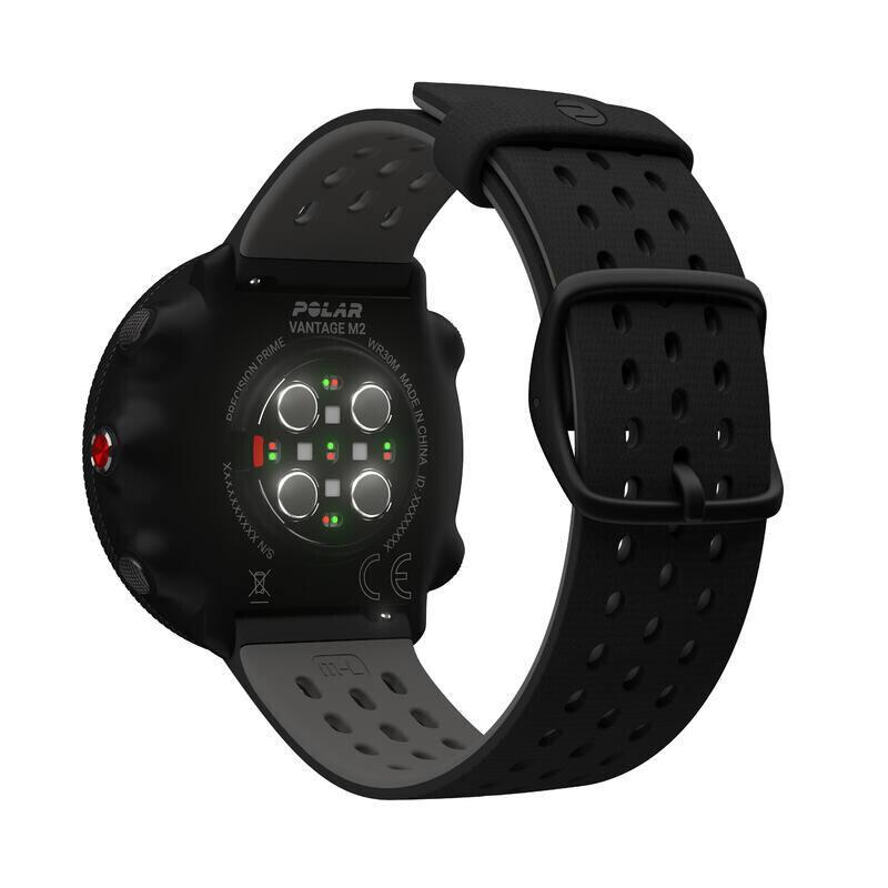 Sporta pulkstenis POLAR VANTAGE M2 BLACK, S/L ar H10 pulsu jostu