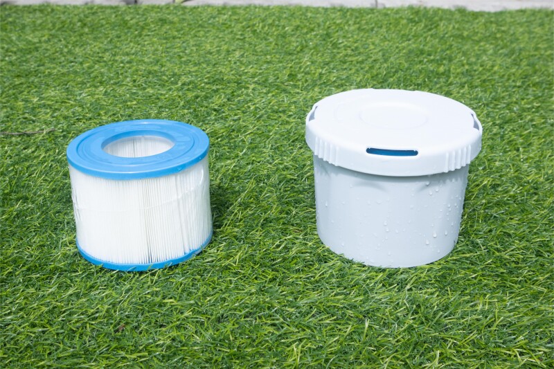 Каркасное джакузи Aegean Eco Foam Black Rattan, 4-6 персон