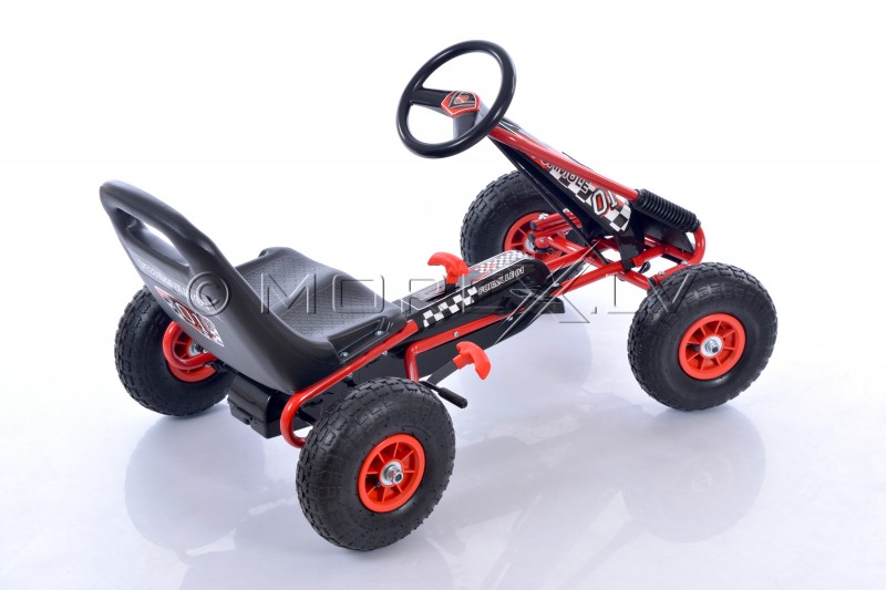 Велокарт (Веломобиль) Go-Kart A-15 красный (от 3-8 лет)