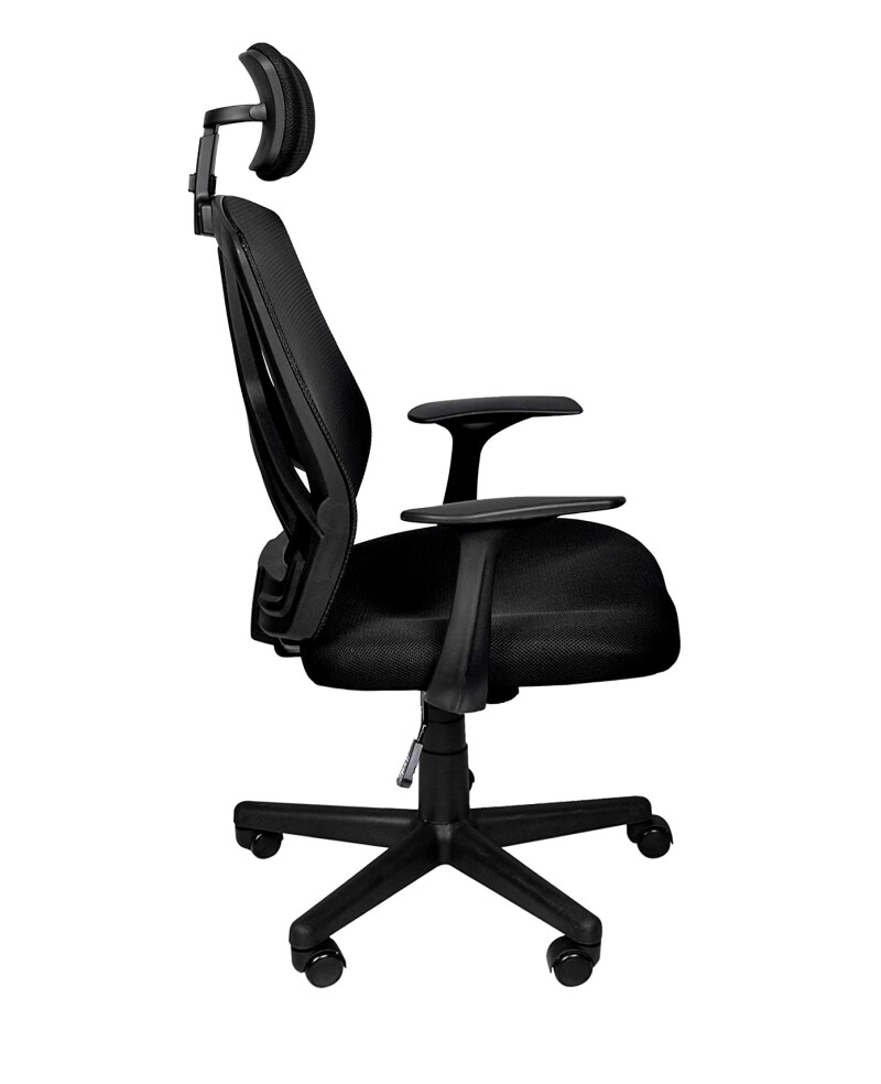 Эргономичное офисное кресло, чёрное (8981)