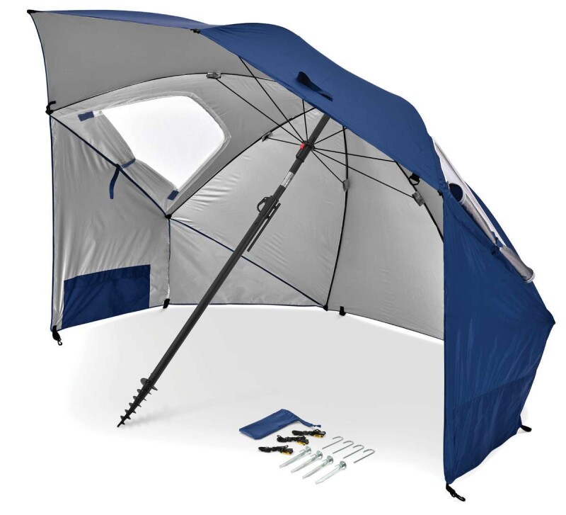 Beach umbrella SPORT-BRELLA Premiere Blue