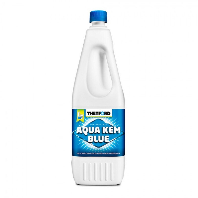 Thetford Aqua Kem® Blue 2L (75ml/10l) - apakšēja rezervuāra ķimiskais šķidrums