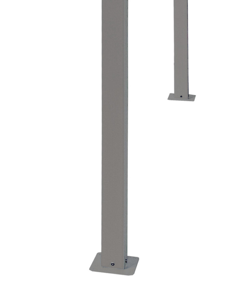 Bioklimatiskā tērauda pergola 3x3m ar regulējamu jumtu