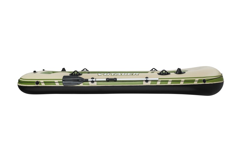 Inflatable 4-seat boat Bestway Voyager X4 Raft, 350х145x49 cm, 65156