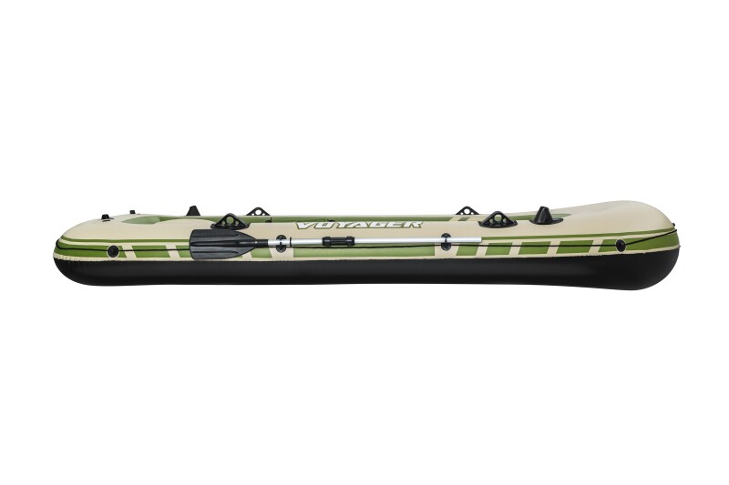 Inflatable 4-seat boat Bestway Voyager X4 Raft, 350x145x49 cm, 65156