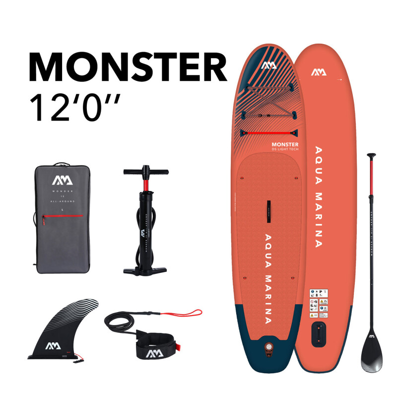 SUP dēlis Aqua Marina MONSTER 366x84x15 cm BT-23MOP