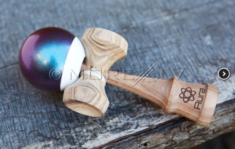 Kendama Aura EyeShock Zebrano