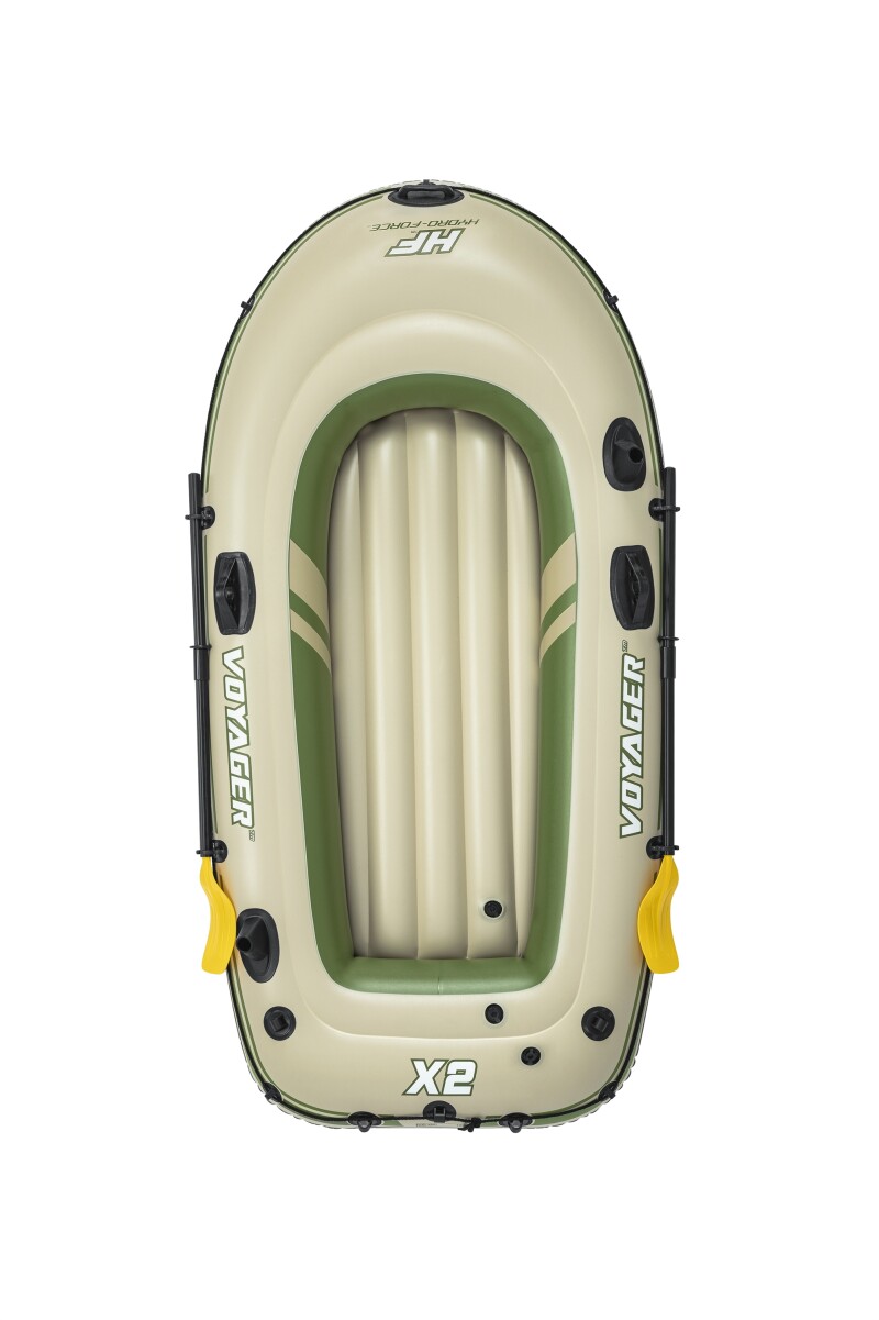 Надувная двухместная лодка Bestway Voyager X2 Raft, 232х118 cm, 65163