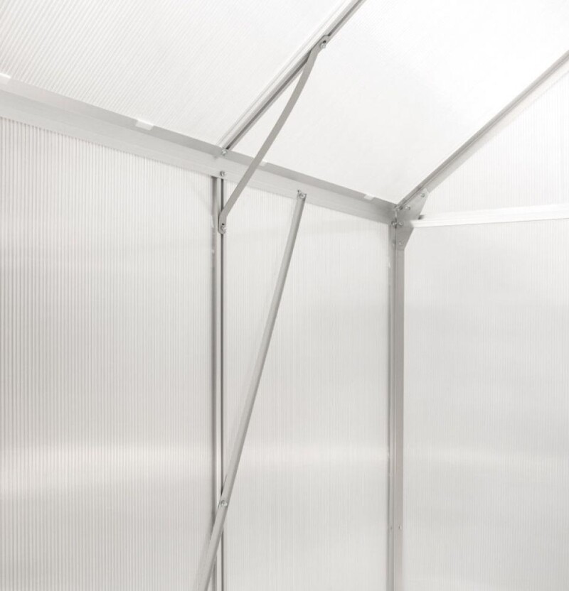 Polycarbonate greenhouse 5.9m² (1.9x3.1m)